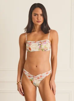 Tops^Aqua Blu Mia Bandeau Dianthus