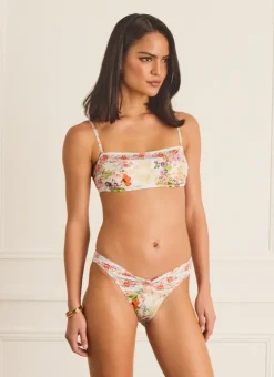 Tops^Aqua Blu Mia Bandeau Dianthus