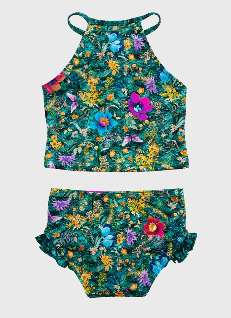 Shop Infants (00-2)|Sets^Aqua Blu Tankini Set Elm