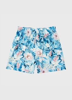 Shop Infants (00-2)|Boardshorts^Aqua Blu Lycra Boardshorts Everglade