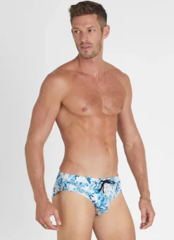 Racer Briefs^Aqua Blu Racer Briefs Everglade