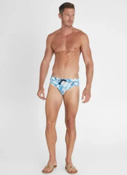 Racer Briefs^Aqua Blu Racer Briefs Everglade