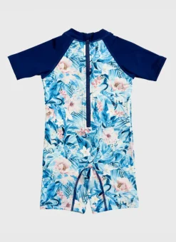 Shop Infants (00-2)|Sunsuits^Aqua Blu Sunsuit Everglade