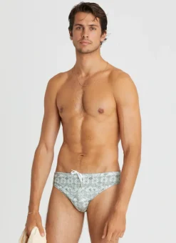 Racer Briefs^Aqua Blu Racer Briefs Evergreen