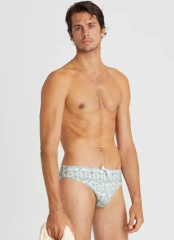 Racer Briefs^Aqua Blu Racer Briefs Evergreen