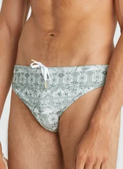Racer Briefs^Aqua Blu Racer Briefs Evergreen