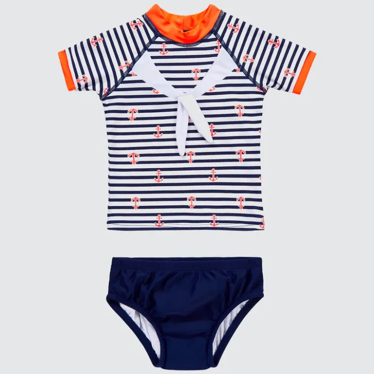 Shop Infants (00-2)^Aqua Blu Rashie and Swim Nappy Set Explorer