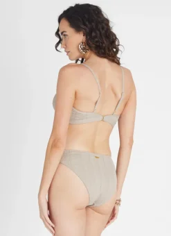 Bottoms^Aqua Blu Fawn Charlize Classic Pant Beige
