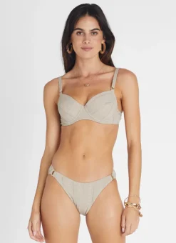 Tops^Aqua Blu Fawn Emily Bikini Top Beige