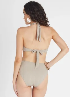 Bottoms^Aqua Blu Fawn Margot High Waist Pant Beige