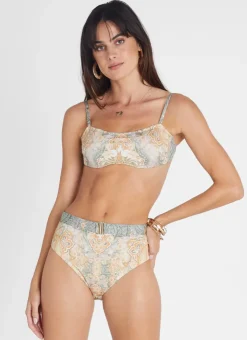 Tops^Aqua Blu Sara Bikini Top Floret