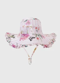 Shop Juniors (3-7)|Hats^Aqua Blu Sun Hat Flutter