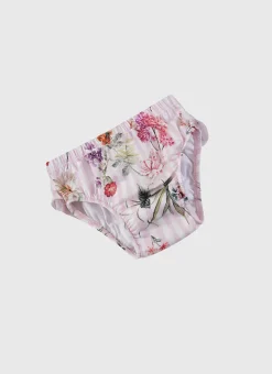 Bottoms^Aqua Blu Swim Nappy Flutter
