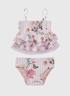 Sets^Aqua Blu Tiered Frill Tankini Set Flutter