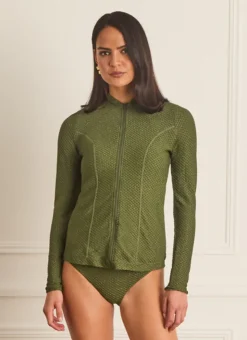 Rash Guards^Aqua Blu Lyla Rash Guard Foret