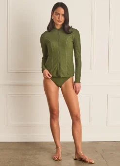 Rash Guards^Aqua Blu Lyla Rash Guard Foret