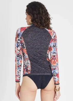 Rash Guards|Tops^Aqua Blu Hayley Rash Guard Gardenia