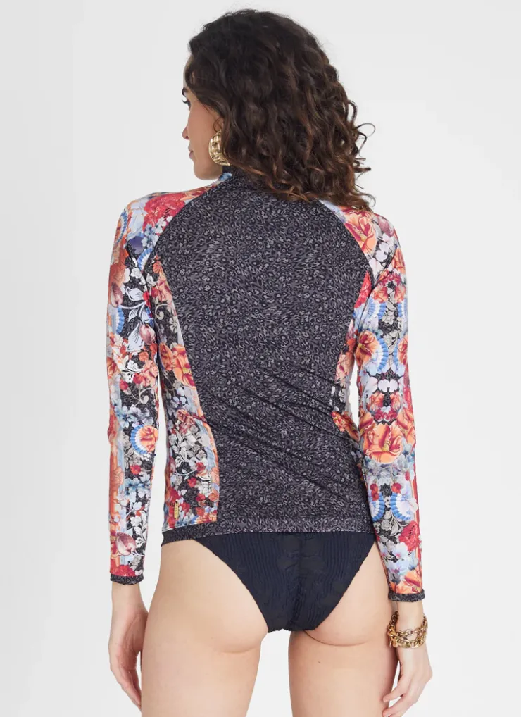 Rash Guards|Tops^Aqua Blu Hayley Rash Guard Gardenia