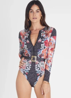 One Pieces^Aqua Blu Moresby One Piece Gardenia