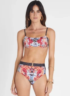 Tops^Aqua Blu Sara Bikini Top Gardenia