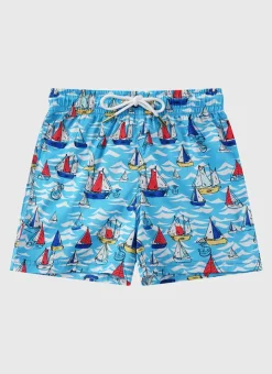 Shop Juniors (3-7)|Boardshorts^Aqua Blu Boardshorts Helm