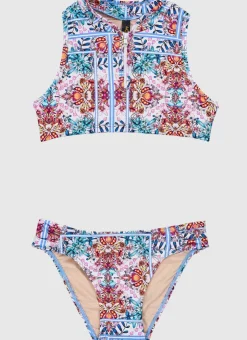 Shop Teens (8-16)^Aqua Blu Hideaway High Neck Bikini Set 16
