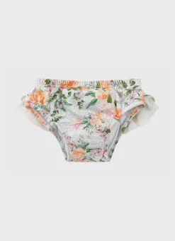 Shop Infants (00-2)|Bottoms^Aqua Blu Swim Nappy Honeysuckle