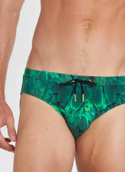 Racer Briefs^Aqua Blu Racer Briefs Hummingbird