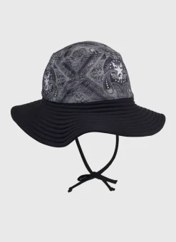 Shop Infants (00-2)|Hats^Aqua Blu Lycra Bucket Hat Imperial