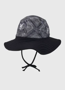 Shop Infants (00-2)|Hats^Aqua Blu Lycra Bucket Hat Imperial