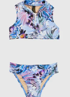 Shop Juniors (3-7)^Aqua Blu High Neck Bikini Set Iris