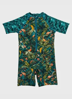 Shop Infants (00-2)|Sunsuits^Aqua Blu Sunsuit Ladybird