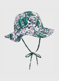 Shop Juniors (3-7)|Hats^Aqua Blu Lily Lycra Bucket Hat Lily-1