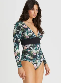 One Pieces^Aqua Blu Kerrie One Piece Lisanthus