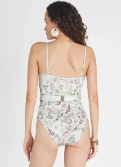One Pieces^Aqua Blu Hannah One Piece Lotus