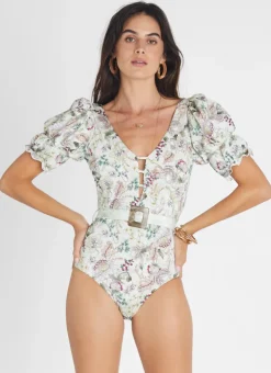 One Pieces^Aqua Blu Kristina One Piece Lotus