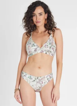 Tops^Aqua Blu Olivia Bikini Top Lotus