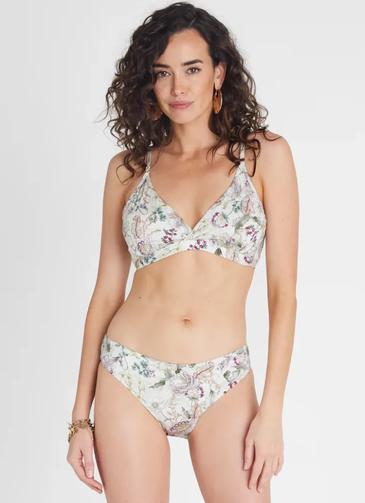 Tops^Aqua Blu Olivia Bikini Top Lotus