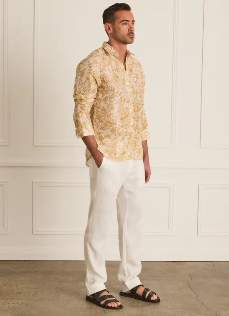 Tops|Tops^Aqua Blu Blake Shirt Luminary