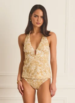 Singlet Tankini^Aqua Blu Paige Tankini (SAMPLE) Luminary