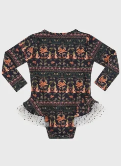 One Pieces|Shop Infants (00-2)^Aqua Blu Long Sleeve One Piece Luxor