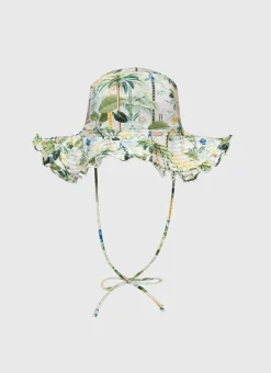 Shop Infants (00-2)|Hats^Aqua Blu Lycra Hat Madagascar