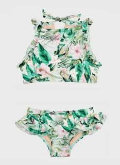 Shop Juniors (3-7)|Sets^Aqua Blu Halter Neck Bikini Set Marabou