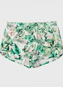 Shop Teens (8-16)|Bottoms^Aqua Blu Lycra Boardshorts Marabou