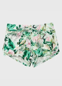 Shop Juniors (3-7)|Bottoms^Aqua Blu Lycra Boardshorts Marabou
