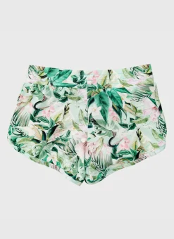 Shop Juniors (3-7)|Bottoms^Aqua Blu Lycra Boardshorts Marabou