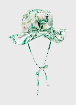 Shop Juniors (3-7)|Hats^Aqua Blu Lycra Hat Marabou