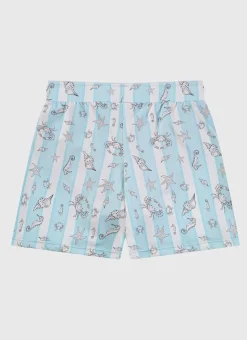 Shop Teens (8-16)|Bottoms^Aqua Blu Lycra Swim Shorts Mariner