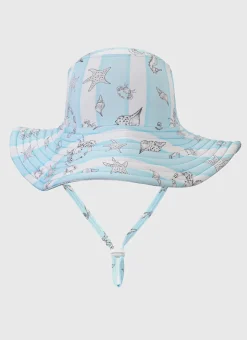 Shop Juniors (3-7)|Hats^Aqua Blu Sun Hat Mariner