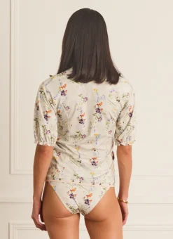 Rash Guards^Aqua Blu Jillian Rash Guard moonflower